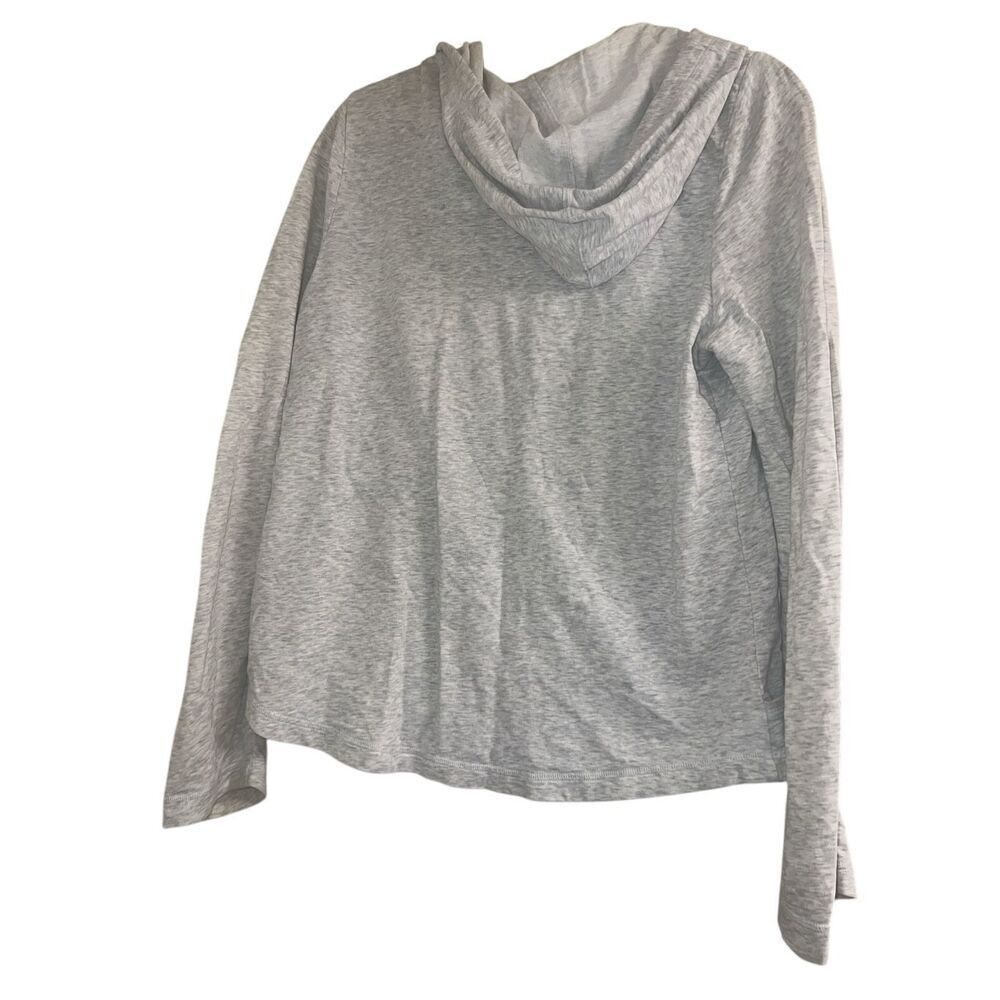 ✨J.Jill Zip Up Hooded Sz Medium Petite Sweatshirt✨ - Picture 3 of 7